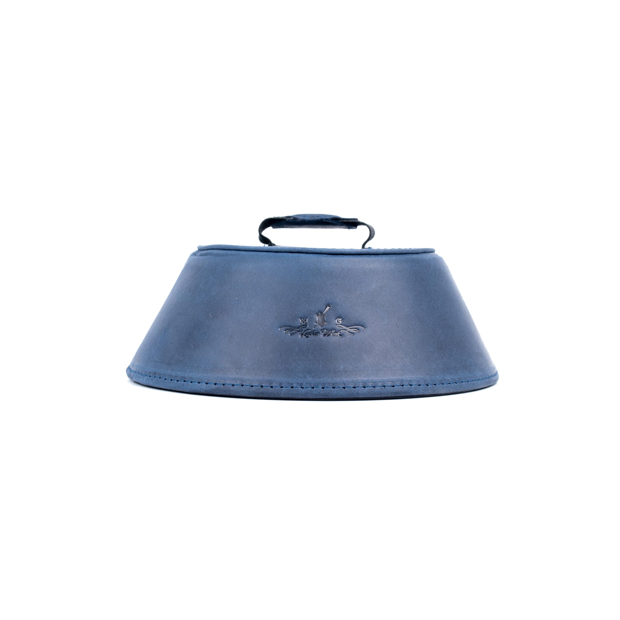 Trombone magnetic mute, lightweight leather mute for jazz and classical trombone players by MG Leather Work (Black)