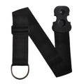 Cello Endpin Stopper Strap Anchor Rest Non-Slip with 2 Holes Adjustable Chair Strap Thick Sponge Padding for Cello Playing or Practice (Black)