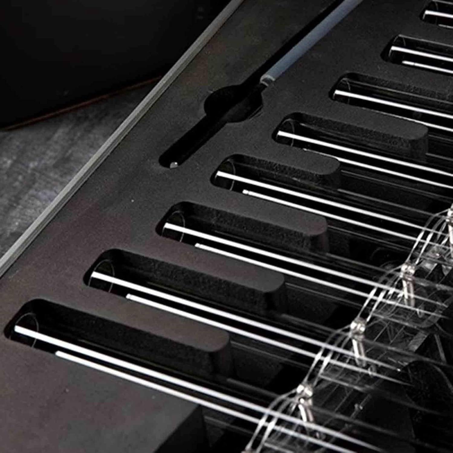 432HZ 8 Note Quartz Crystal Singing Harp,432 Hz Sound Therapy Quartz Crystal Singing Harp,with Flower of Life Pattern Including Bracket Alumina Carrry Case for Sound Bath and Meditatiion 440hz