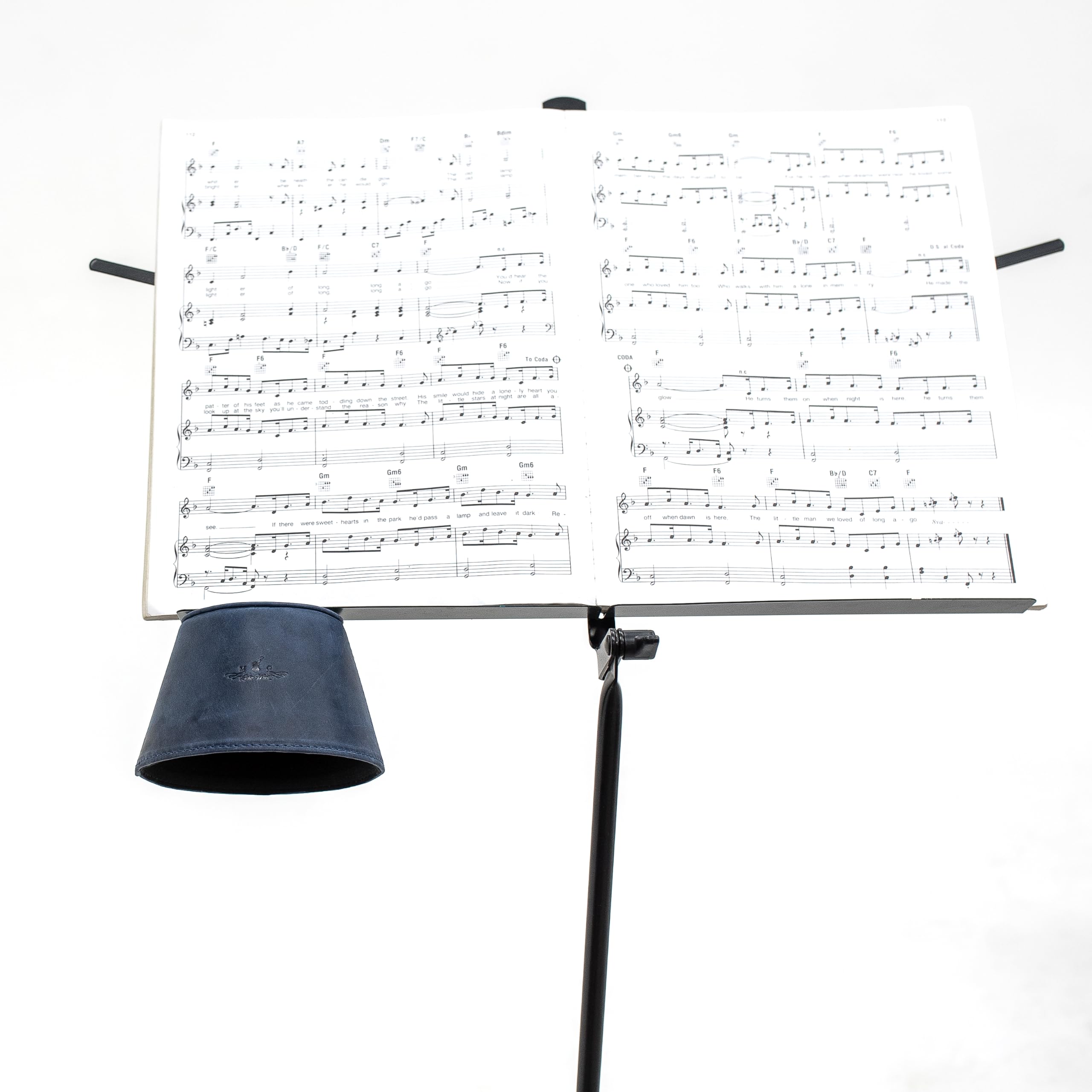 Trombone magnetic mute, lightweight leather mute for jazz and classical trombone players by MG Leather Work (Black)