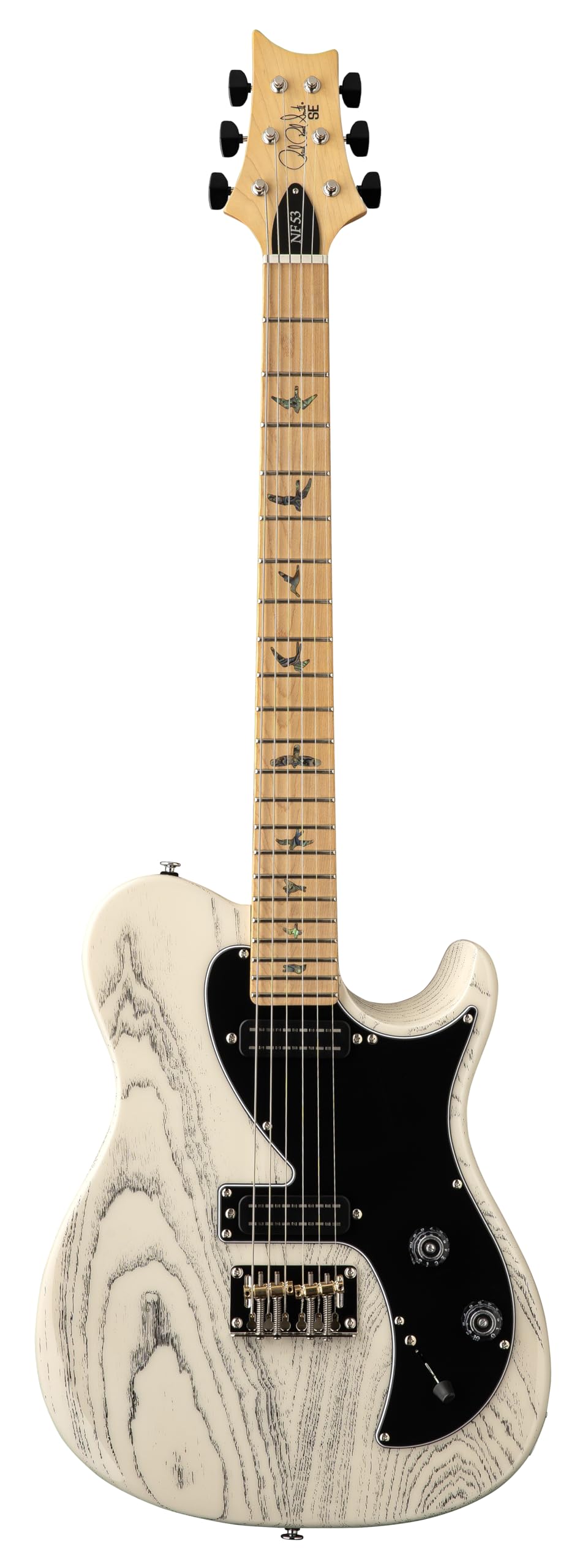 PRS SE NF 53, White Doghair with Gigbag