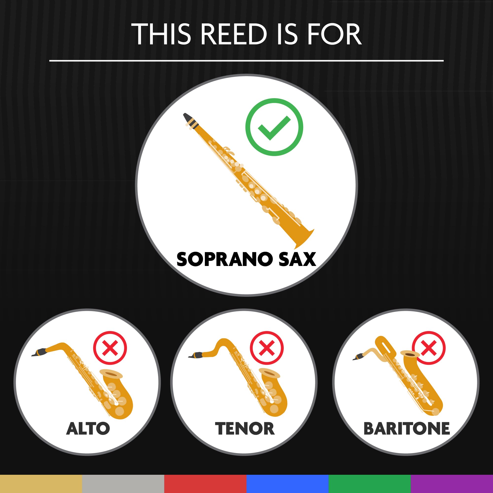 Légère Reeds - Soprano Saxophone Reed, Signature, Strength 3.00 (SSG3.00) - Premium Synthetic Woodwind Reed