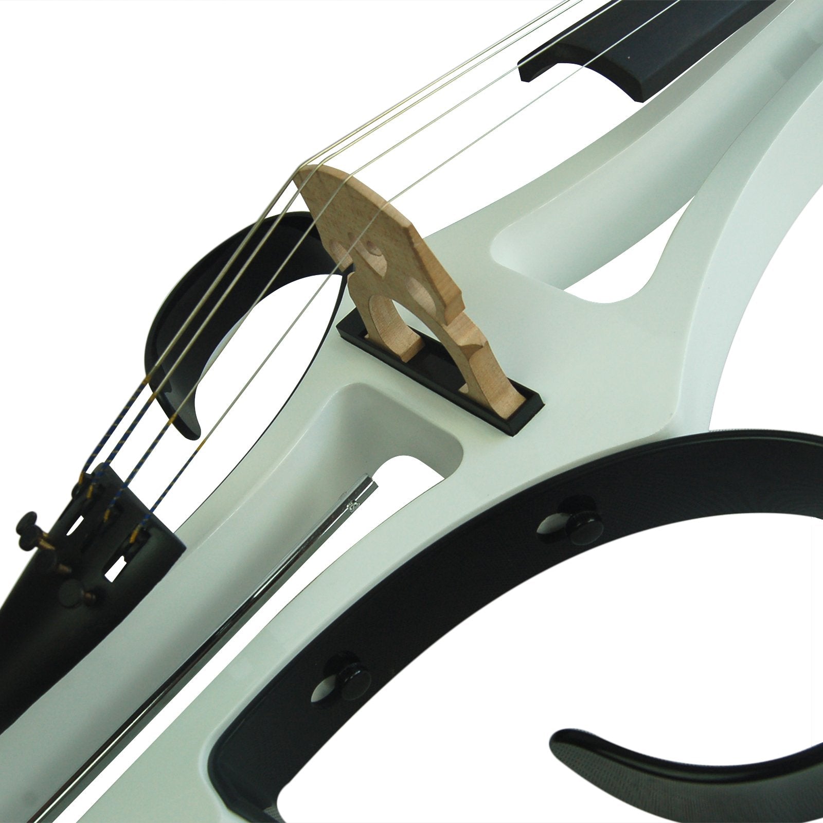 Aliyes Handmade Professional Solid Wood Electric Cello 4/4 Full Size Silent Electric Cello-Soul
