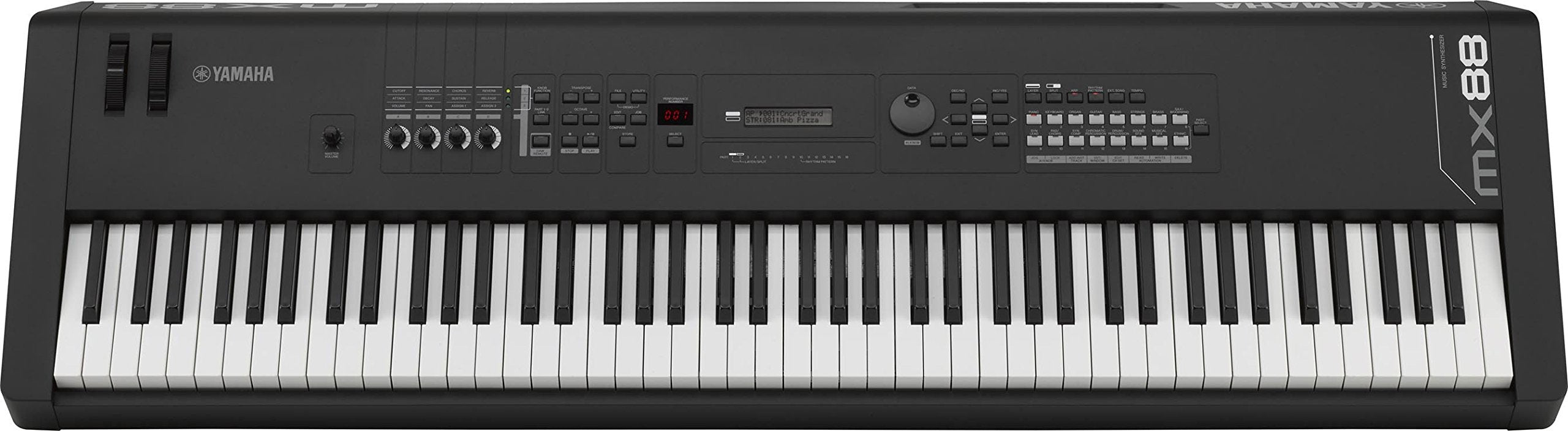 Yamaha MX88 88-Key Weighted Action Synthesizer, MX88BK