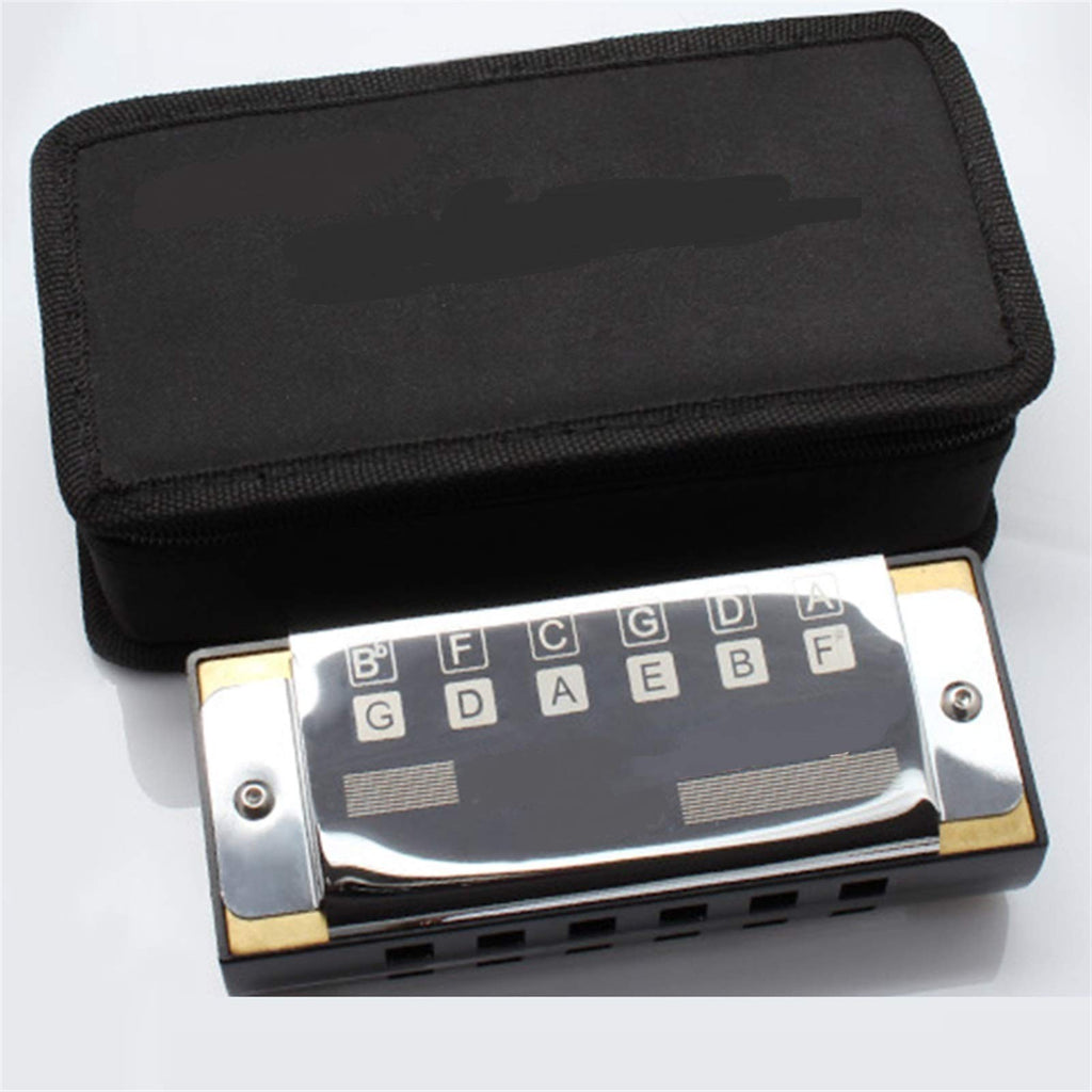 Bass Harmonica Pocket Ensemble Orchestral Harmonica 12 Holes Harp Mouth Organ Musical Instruments for Beginners