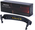 Violin Shoulder Rest, Black, for 4/4-3/4 Size Violins, Adjustable Height and Angle