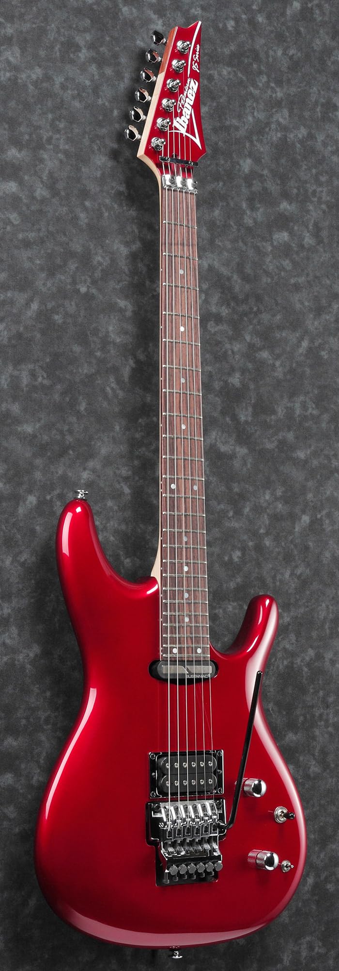 Ibanez JS240PS Joe Satriani Electric Guitar - Candy Apple Bundle with Gig Bag, Tuner, Strap, Cable, Austin Bazaar Instructional DVD, and Polishing Cloth