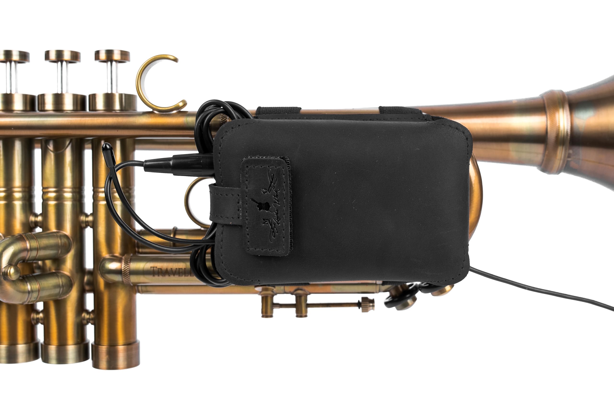 Trombone Mic Transmitter Pouch | Wireless Bodypack Holder for Stage, Studio & Live Performance