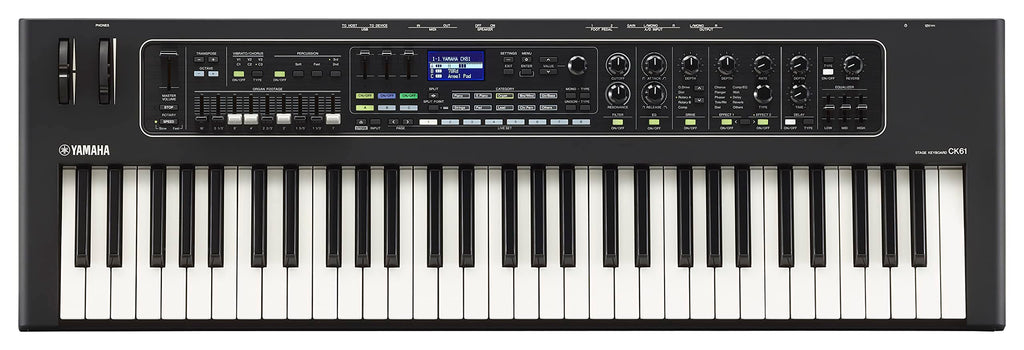 Yamaha CK Series 88-Key Stage Keyboard with Built-In Speakers, Black (CK88)
