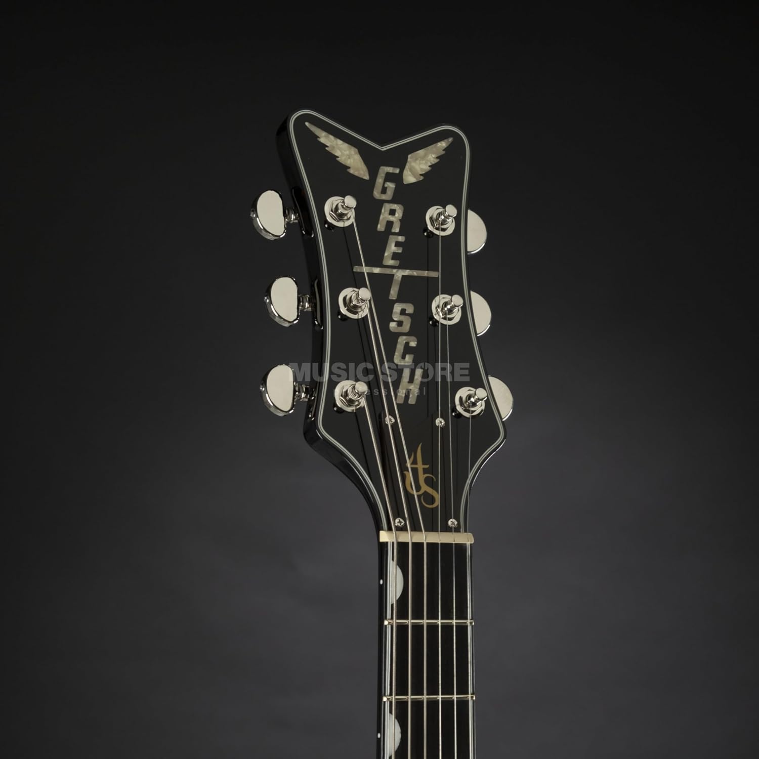 Gretsch G6636-RF Richard Fortus Signature Falcon with V-Stoptail - Black