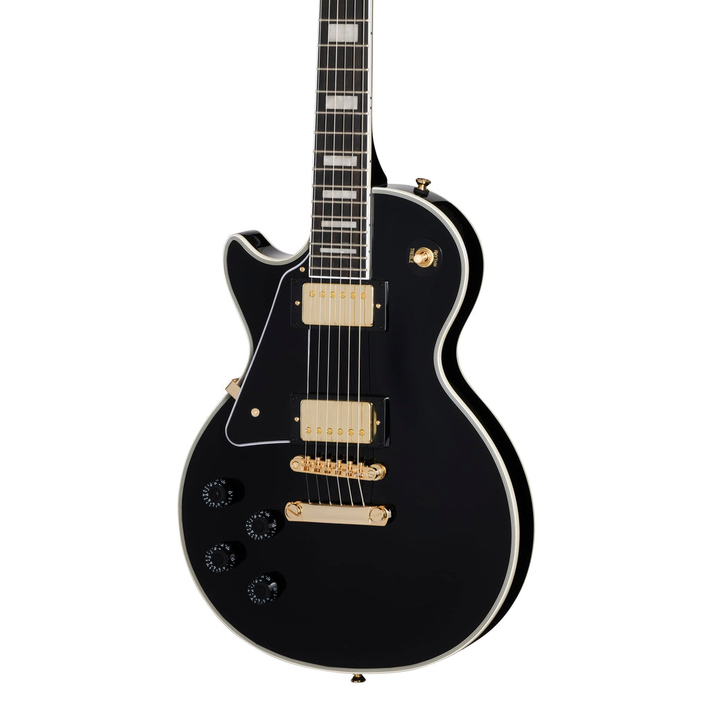 Epiphone Inspired by Gibson Les Paul Custom, Alpine White with Bag