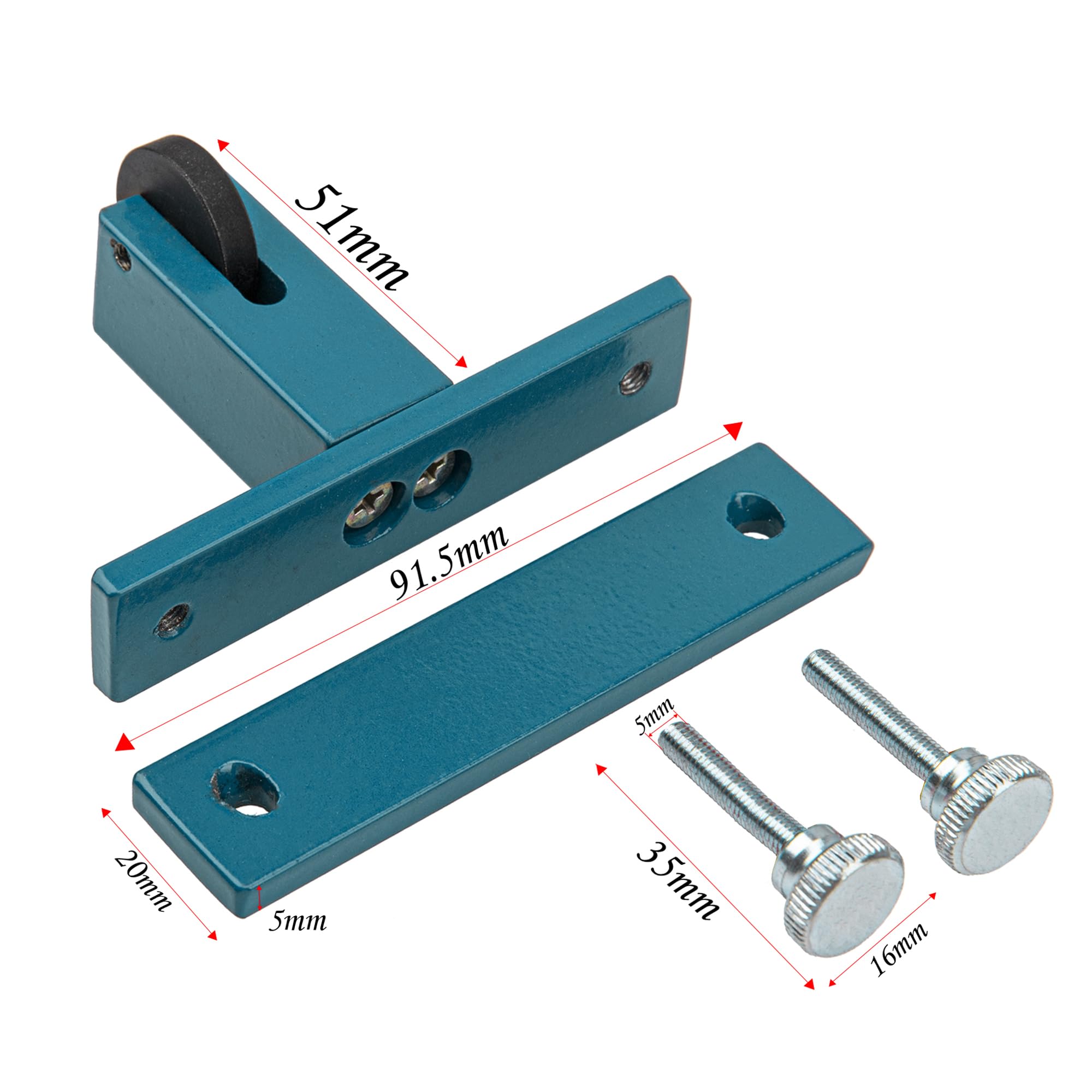 1Pcs Yootones Violin Bridge Fitting Tool Violin Metal Bridge Holder Compatible with Adjustable Violins Luthier Tool (Black)