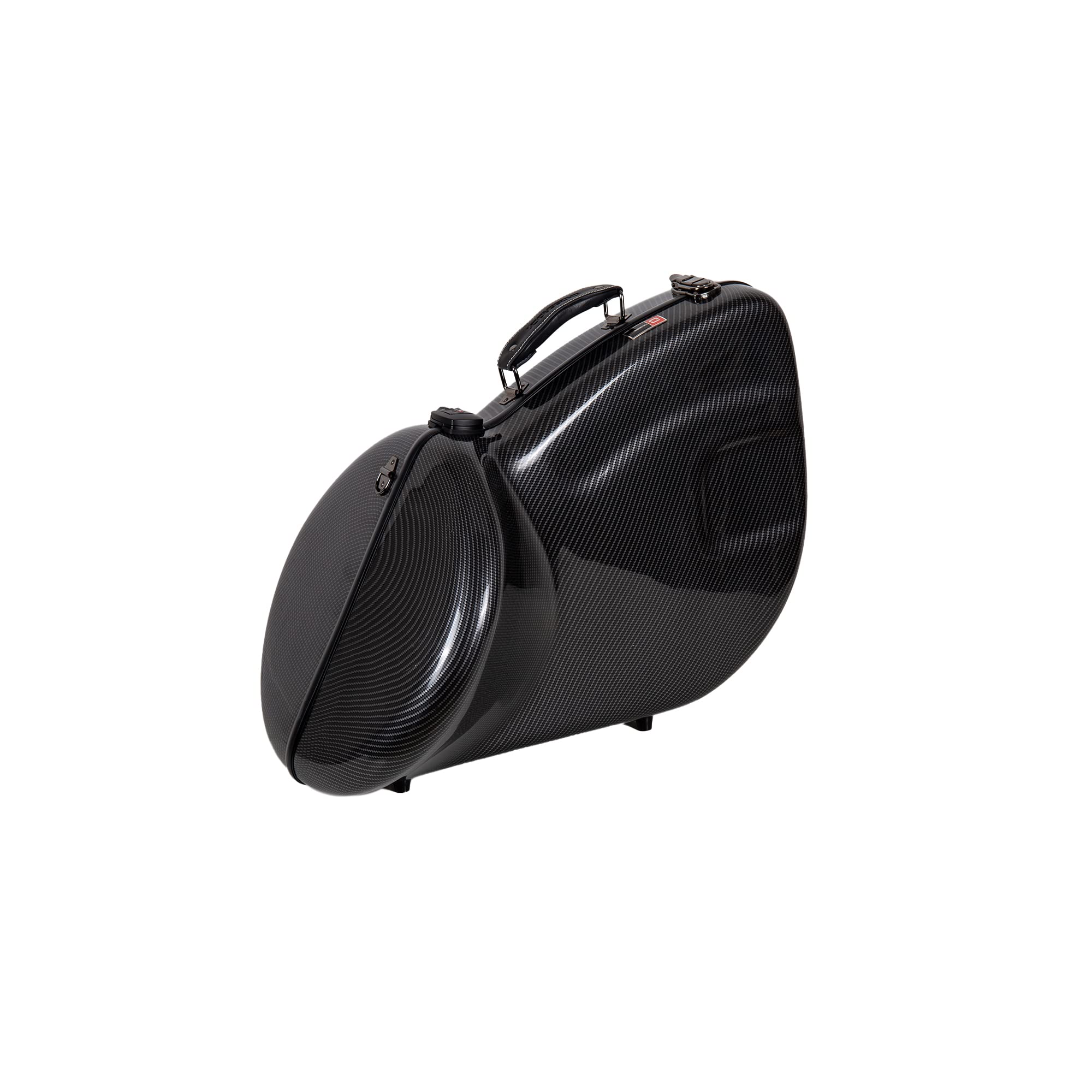 Crossrock Composite Carbon Fiber Hard-shell case for F-Trigger or Straight Trombone with TSA lock-Black(CRF3000TBBK)