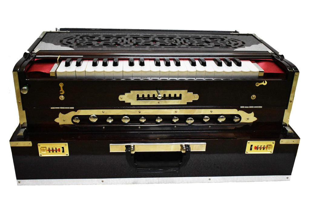 VRINDAVANBAZAAR.COM Standard Quality Harmonium, Comes with a Bag -Vrindavan Bazaar (Standard Quality)