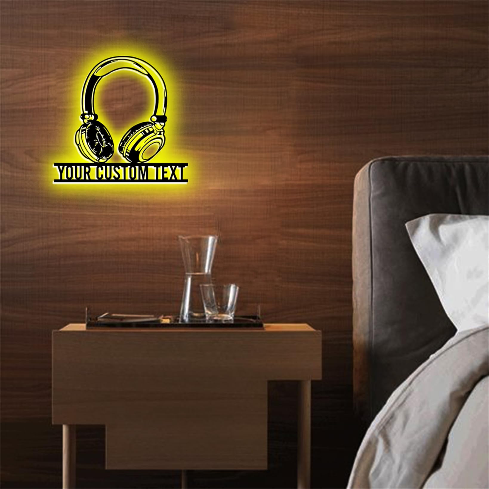 Personalzied Guitarist Name Wall Sign LED Lights Custom Cello Wall Art Music Neon Sign Electric Guitar Night Light Rock DJ LED Lamp Music Studio Plaque Musical Shed Name Plaque for Teacher