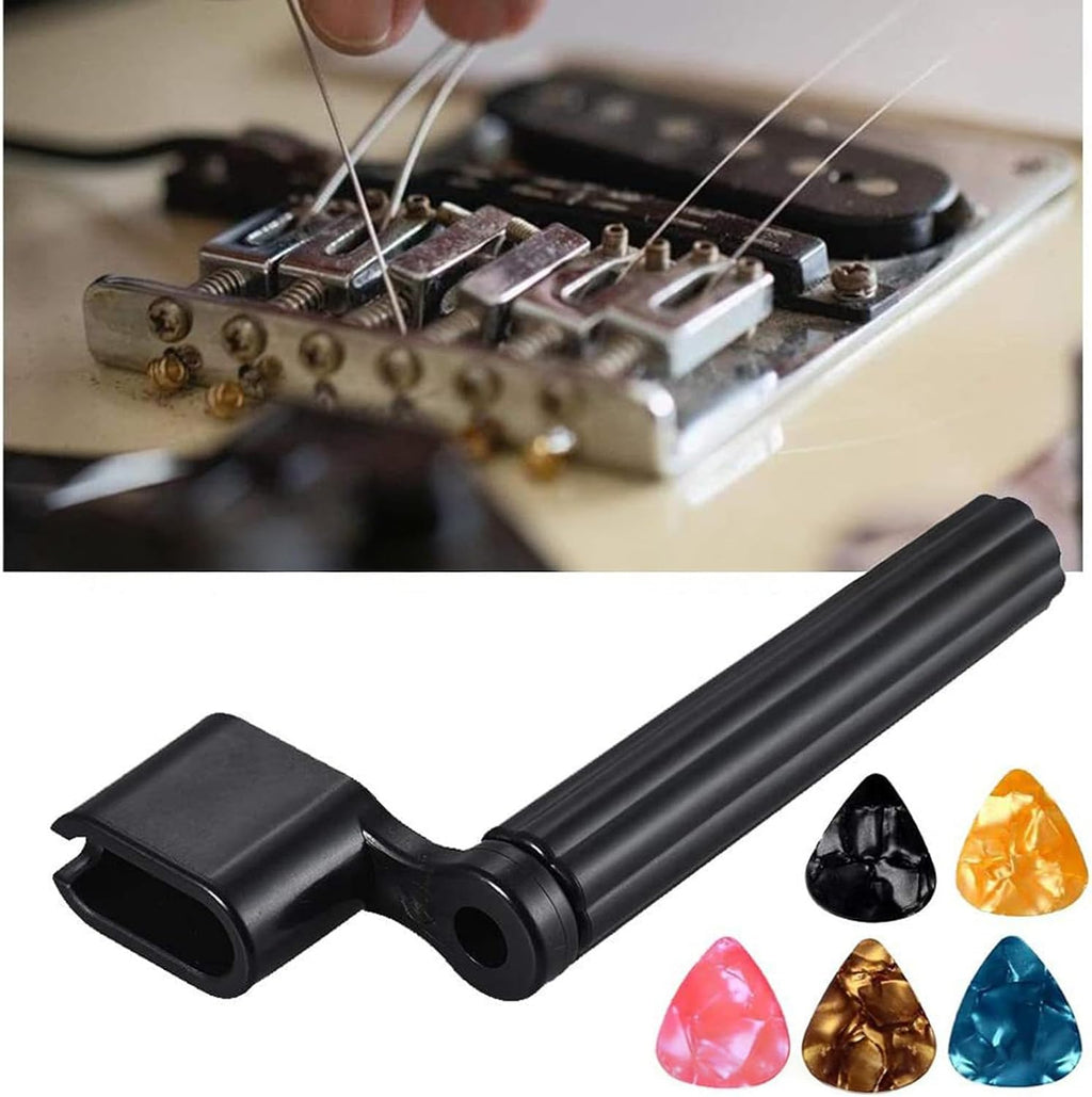 72Pcs Guitar Repair Tool Kit Maintenance Set with Strings & Tools | Complete guitar setup and maintenance kit with repair tools, strings, picks and storage case for players and technicians