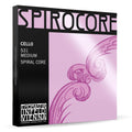 Thomastik-Infeld Spirocore Cello Strings Set 4/4 Size - Flexible Set with Exceptional Sound and Bow Response - Durable and Versatile Cello Strings 4/4 Full Set - Globally Recognized