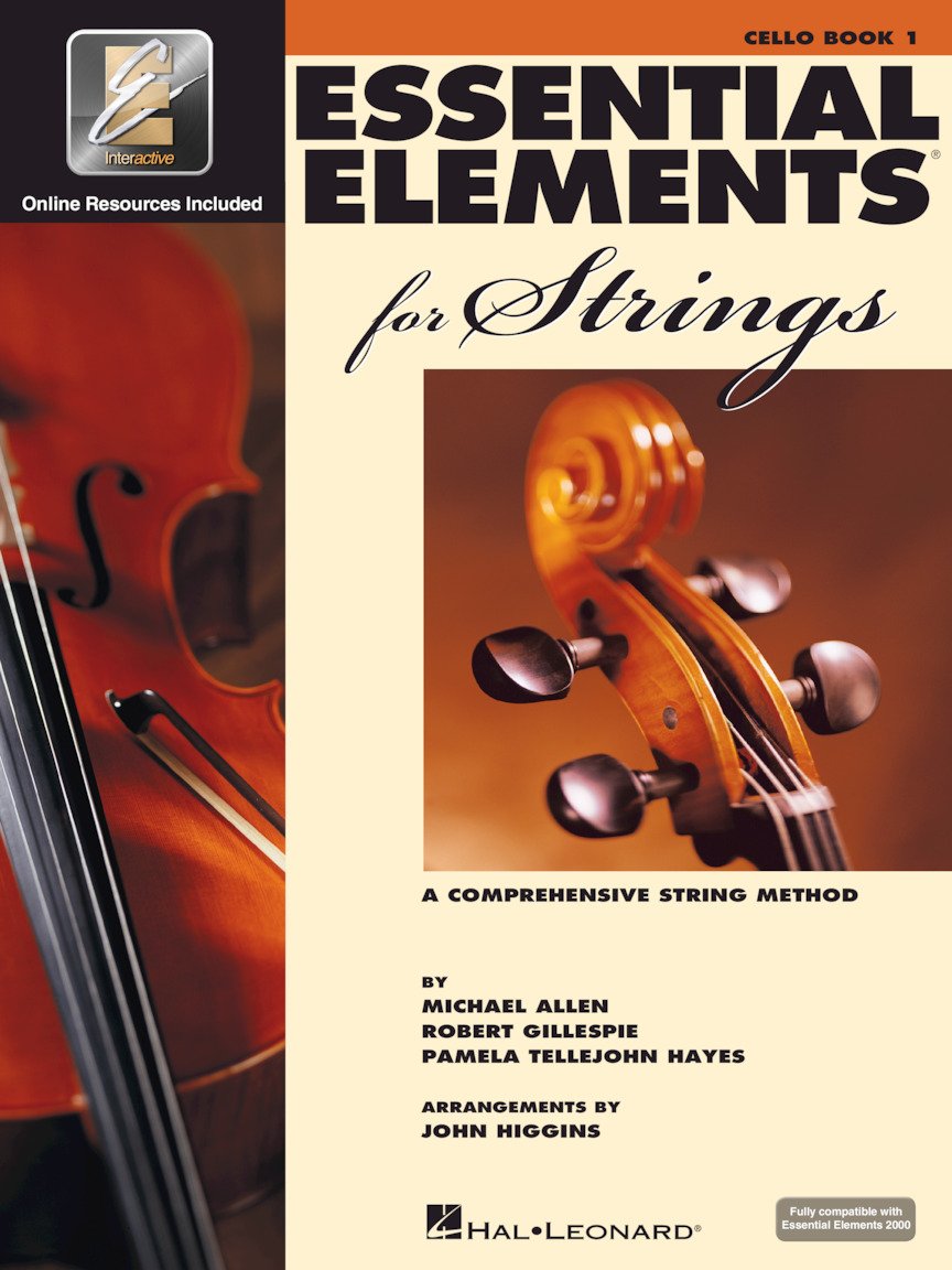 Essential Elements for Strings - Cello Book 1 with EEi Online Access | Beginner Method Book and Step-by-Step String Curriculum for Students and Teachers | Build Tone, Rhythm, and Technique Skills