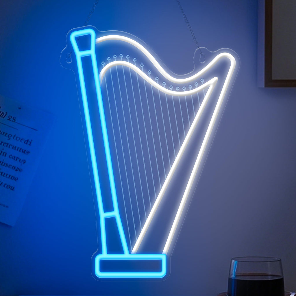 CoolGift Mart Acoustic Guitar Neon Light, Dimmable LED Guitar Neon Wall Sign USB Powered, Decorations for Bedroom Living Room Man Cave Music Studio, Gift for Guitar Players Guitarists Music Lovers