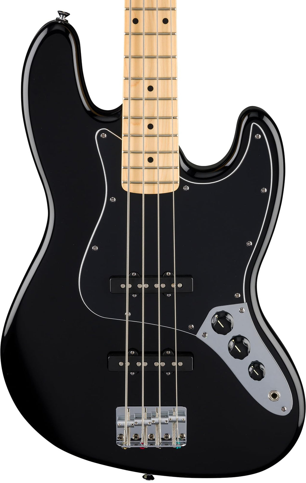 Fender Standard Jazz Bass - Olympic White Bundle with Strap, Guitar Cleaning Kit and Austin Bazaar Instructional Video