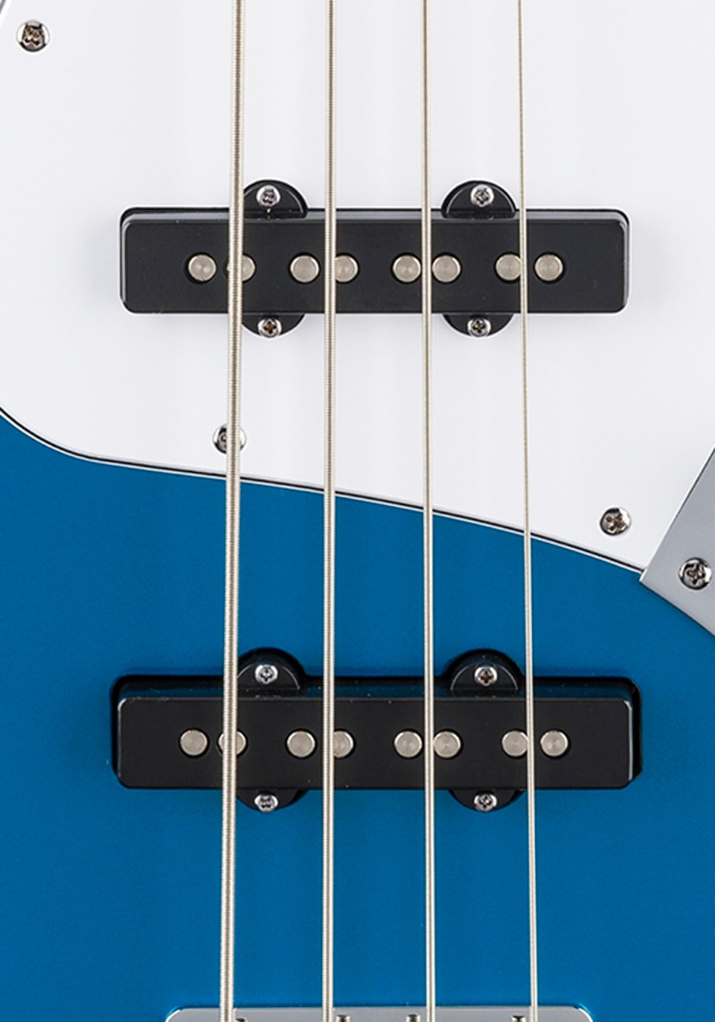 Fender Standard Jazz Bass - Olympic White Bundle with Strap, Guitar Cleaning Kit and Austin Bazaar Instructional Video