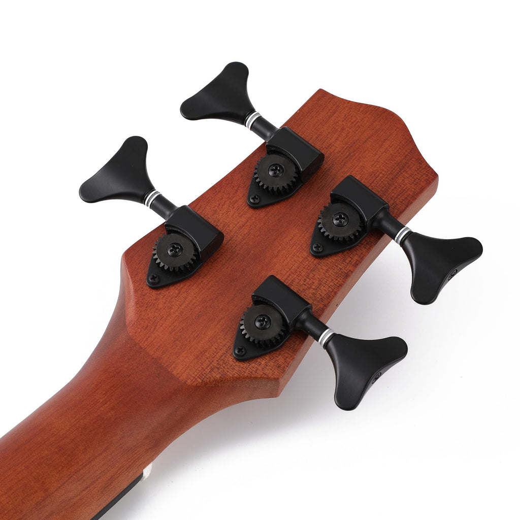Batking Ubass Fretless,Bass Ukulele Electric 30 inch baritone ukelele bass,Electric Acoustic Bass Uku Wtih Gig Bag