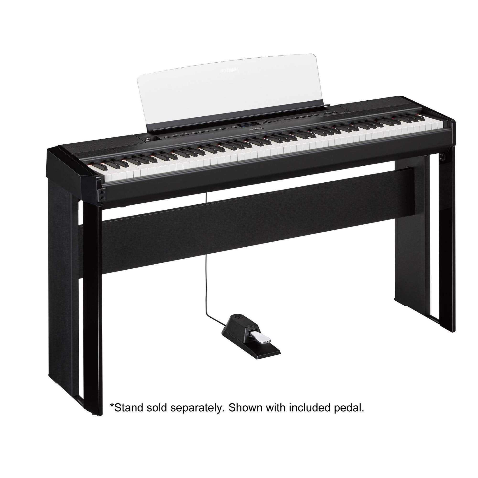 Yamaha P515 88-Key Weighted Action Digital Piano, White