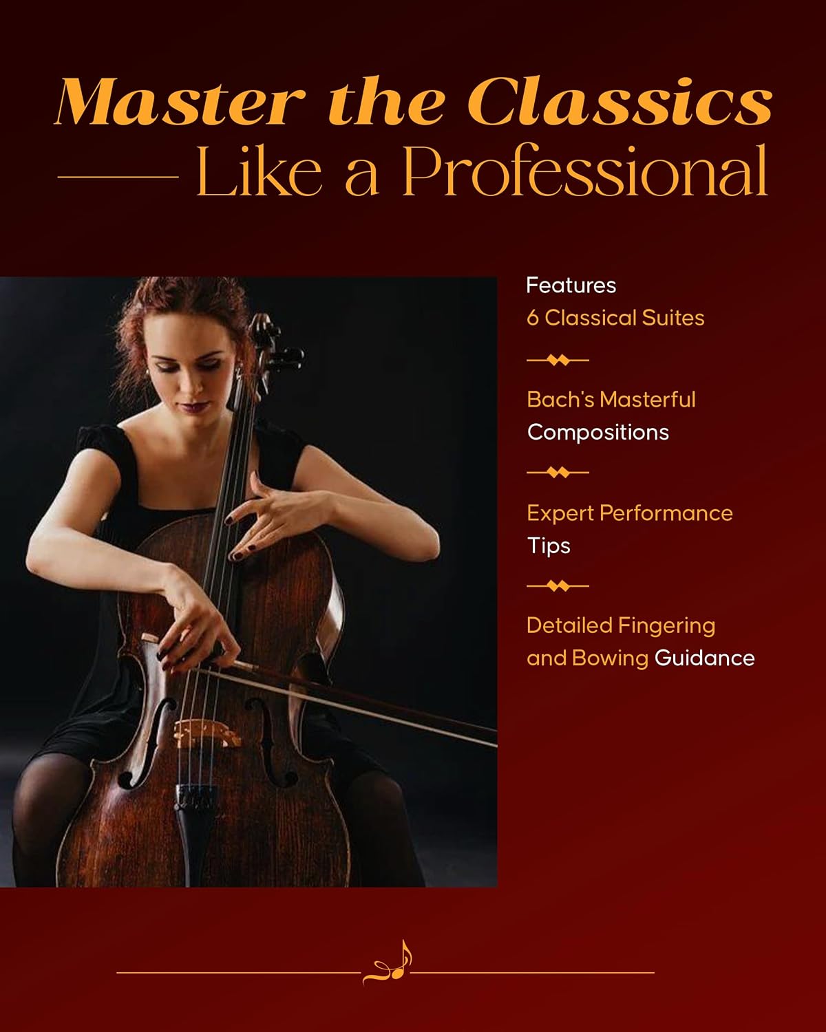 6 Suites for Violoncello Solo - Bach Cello Suites Book: Schirmer Library of Classics Volume 1565 (Schirmer's Library of Musical Classics)