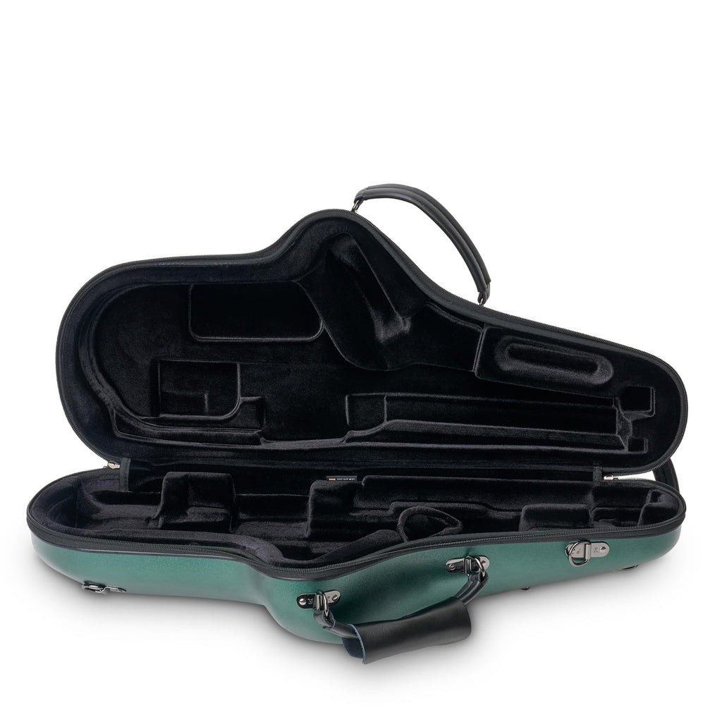 Protec Micro ZIP Alto Saxophone Case, Hunter Green, Model BM304CTHG
