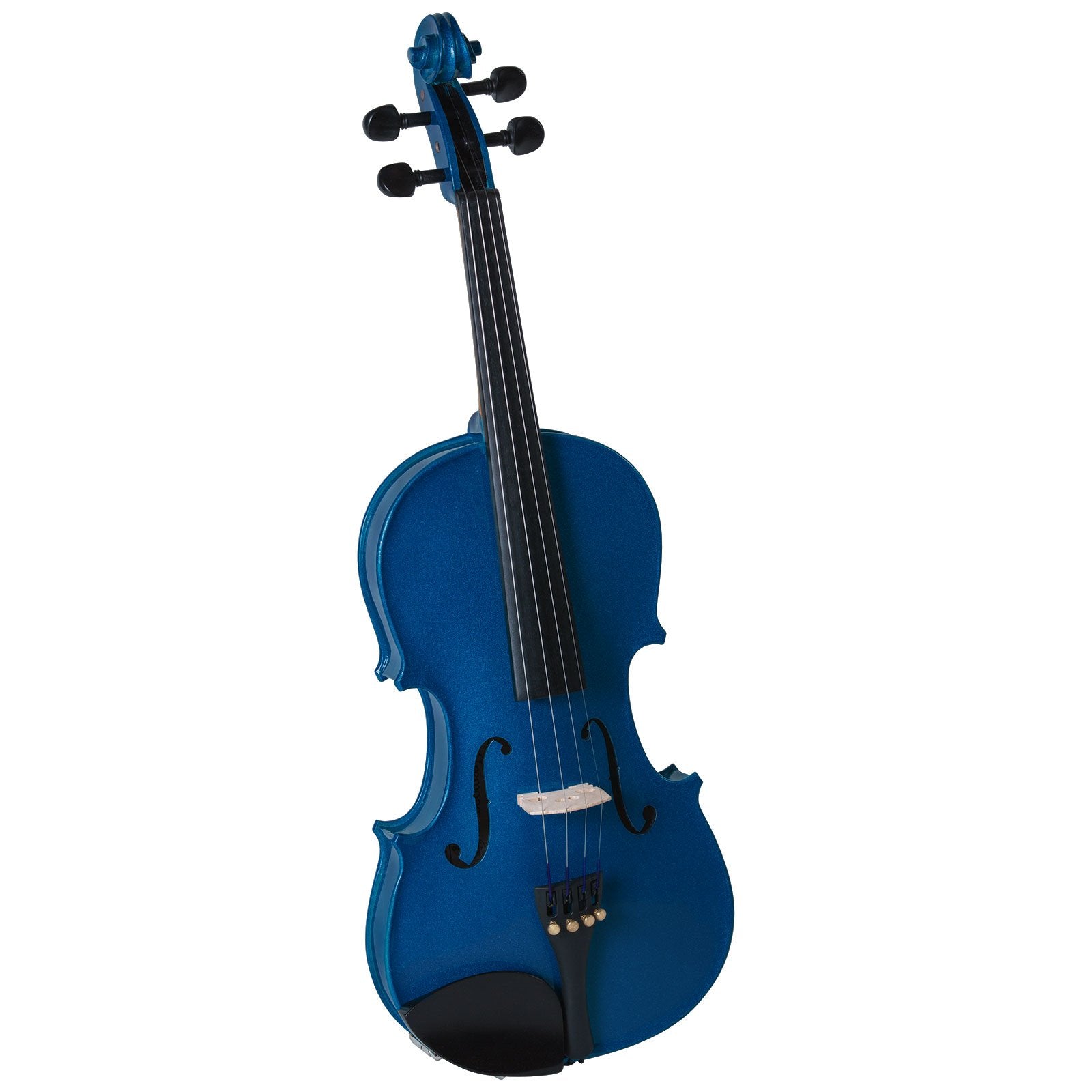 Cremona SV-75 Premier Novice Violin Outfit – 1/8 Size – Hand-Carved Spruce & Maple, Prelude Strings, Fine Tuners, Kaufman-Style Chinrest, Right-Handed