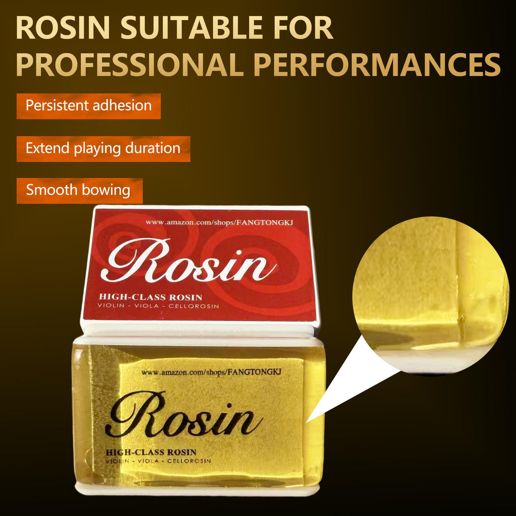 20Pack Rosin Violin Rosin,Violin,Viola Cello Rosin for Bows,Smooth Bows Movement,Excellent String Grip,Light Low Dust Rosin,Resin with Case,Professional Rosin for Violin,Viola and Cello Bows (20 Pack)