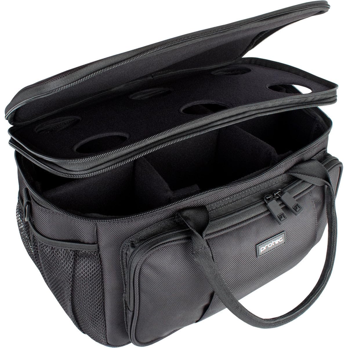 Protec Trumpet Mute Bag with Modular Walls & Mutes Holder, 6-Pack (Model M408)