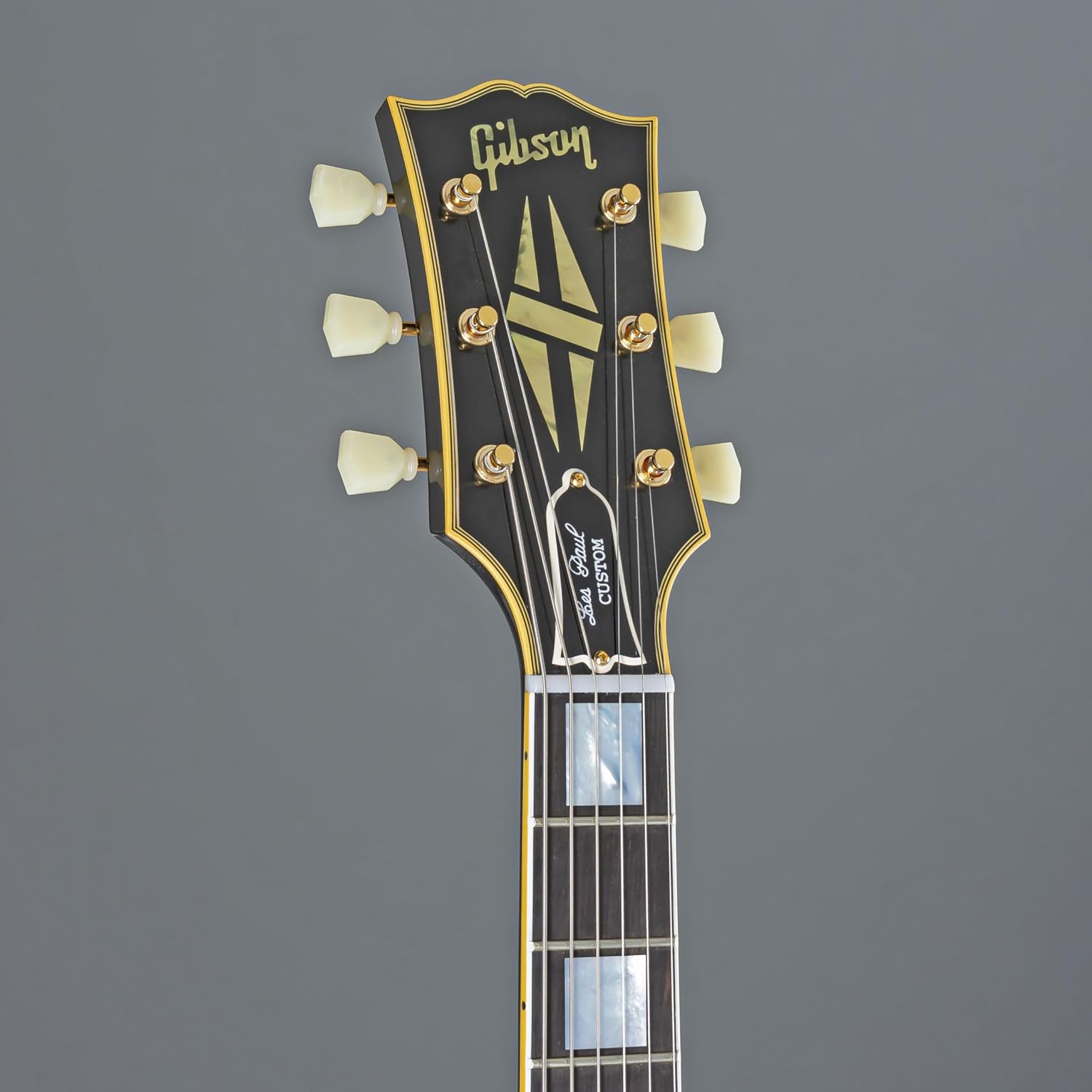 Gibson Custom Shop 1957 Les Paul Custom Reissue Ebony 3-Pickup VOS w/case