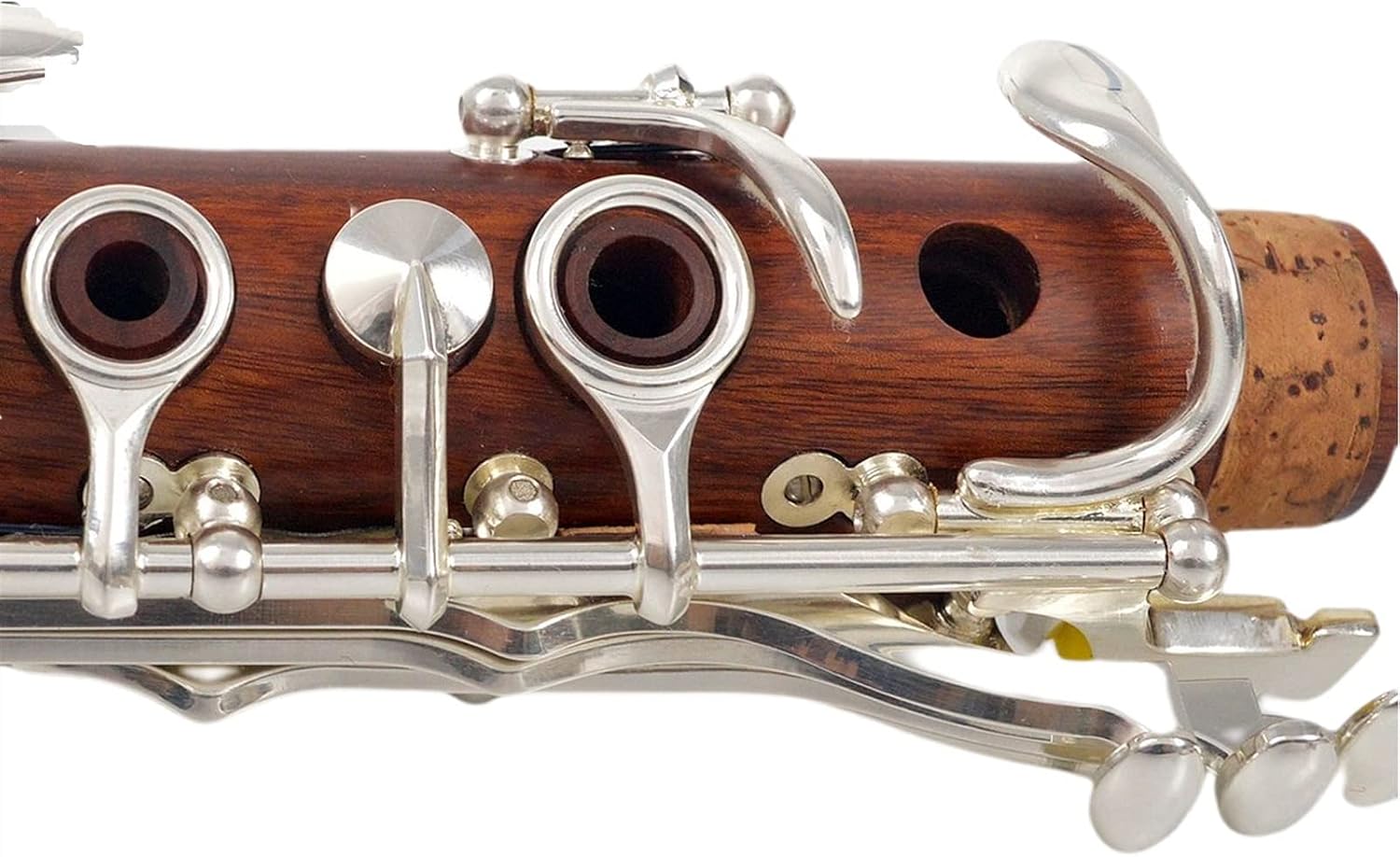 Red Wood Professional Clarinet Bb Rosewood Clarinet Silvering Keys Solid Wood SIB Klarnet Professional Clarinet