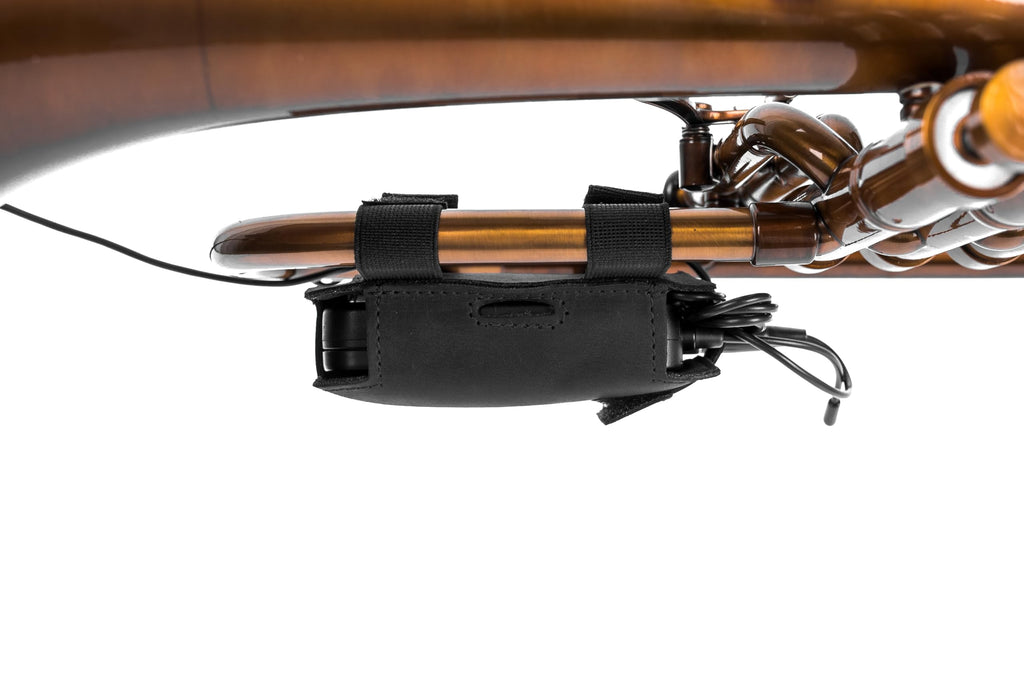 Trombone Mic Transmitter Pouch | Wireless Bodypack Holder for Stage, Studio & Live Performance