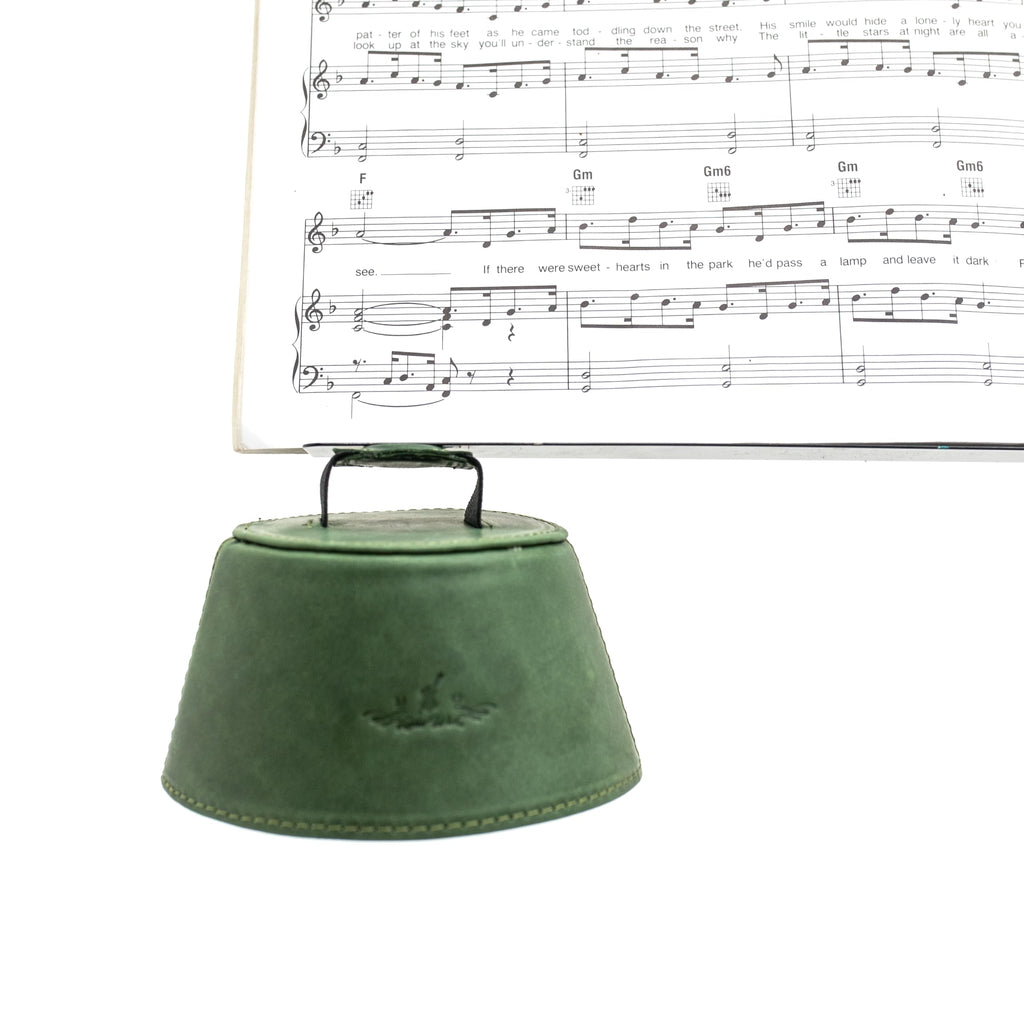 Trombone magnetic mute, lightweight leather mute for jazz and classical trombone players by MG Leather Work (Black)