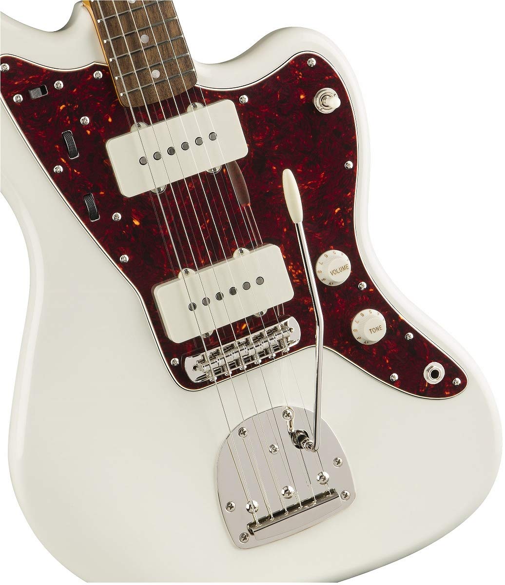 Squier Classic Vibe 60s Jazzmaster Electric Guitar, with 2-Year Warranty, 3-Color Sunburst, Laurel Fingerboard