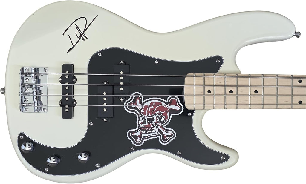 Duff McKagan Signed Electric Bass Guitar COA Proof Guns N Roses GNR Autographed