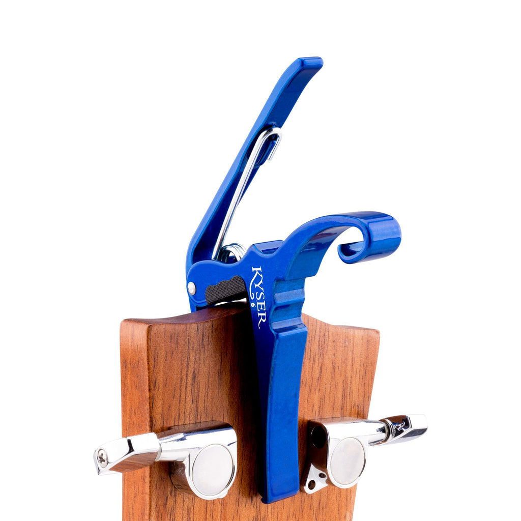 Kyser Quick-Change Guitar Capo for 6-string acoustic guitars, Black, KG6BA