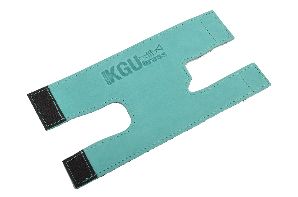 Trumpet valve guard by KGUBrass is the leather trumpet valve protector made of luxurious mild and thick material; use as protection from corrosion, scratches and stains (Marsala)