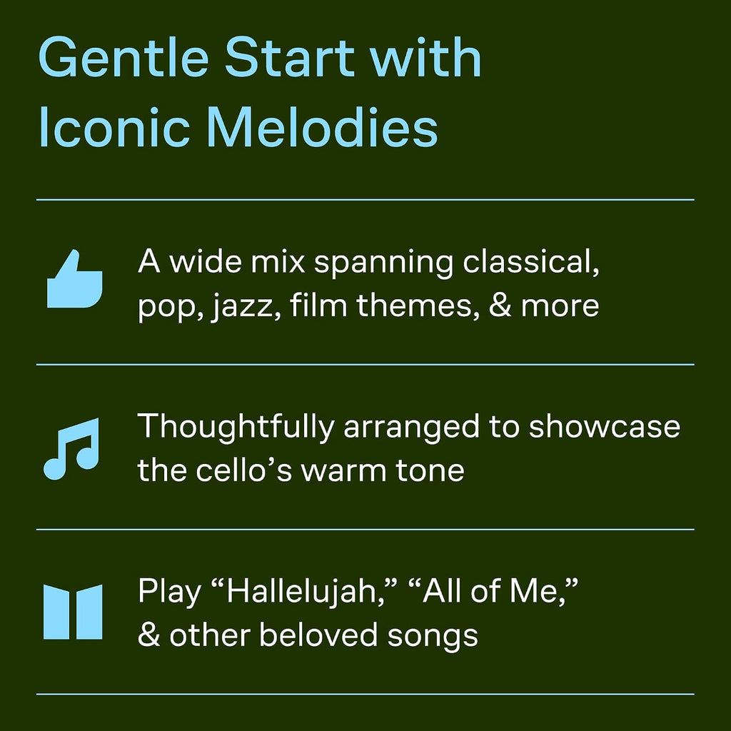 First 50 Songs You Should Play on Cello | Popular and Classical Melodies for Beginners | Includes Hallelujah, Let It Go, Stand by Me, What a Wonderful World, The Swan, Shake It Off, and More