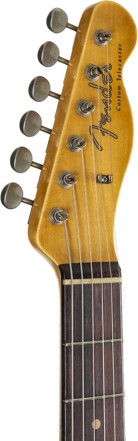 Custom Shop 1960 Telecaster Custom - Heavy Relic, Aged Black by FENDER