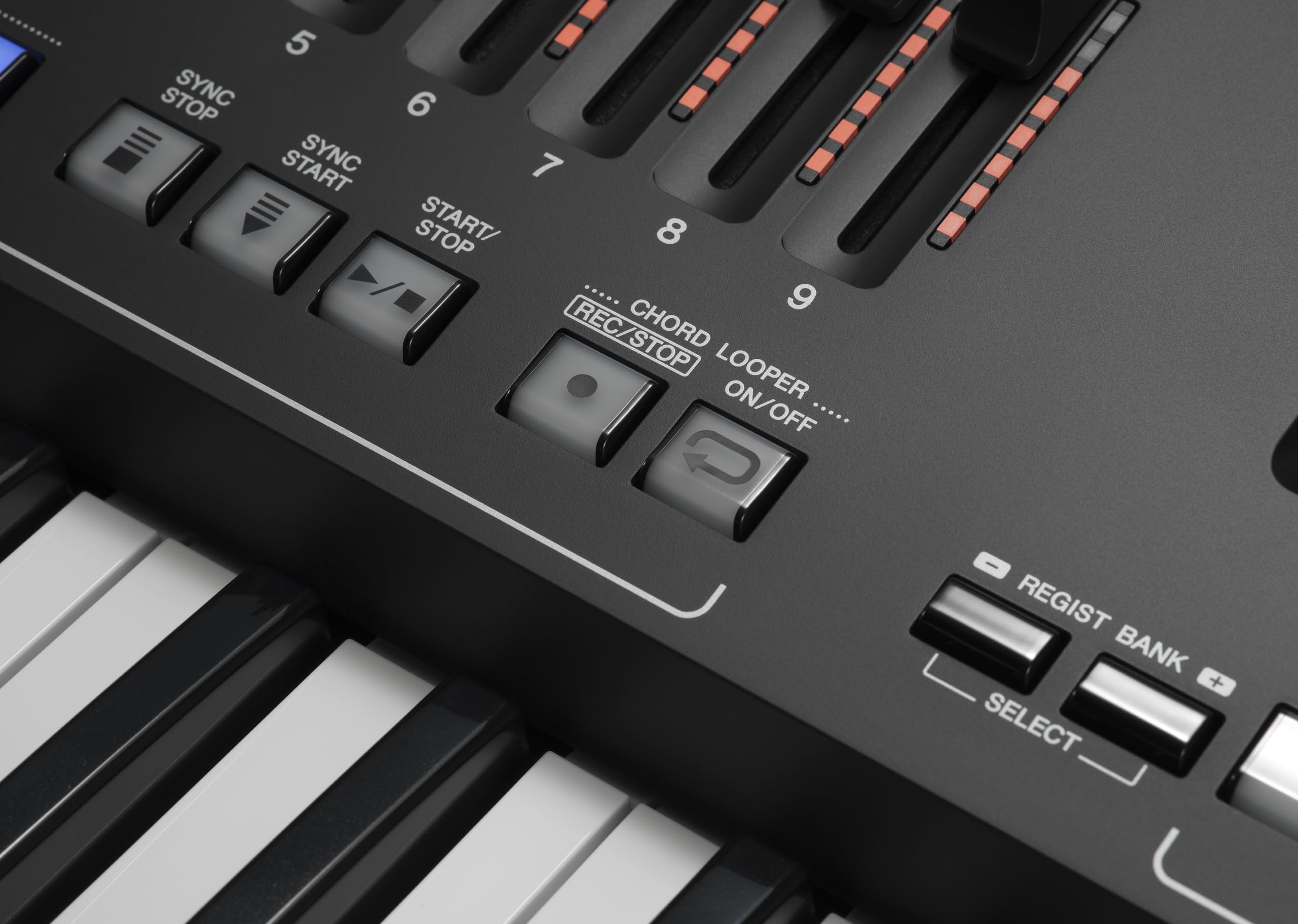 Yamaha 76-Key Flagship Arranger Keyboard, Voice and Style Library, Chord Looper, 9-Inch Touch Screen GENOS2