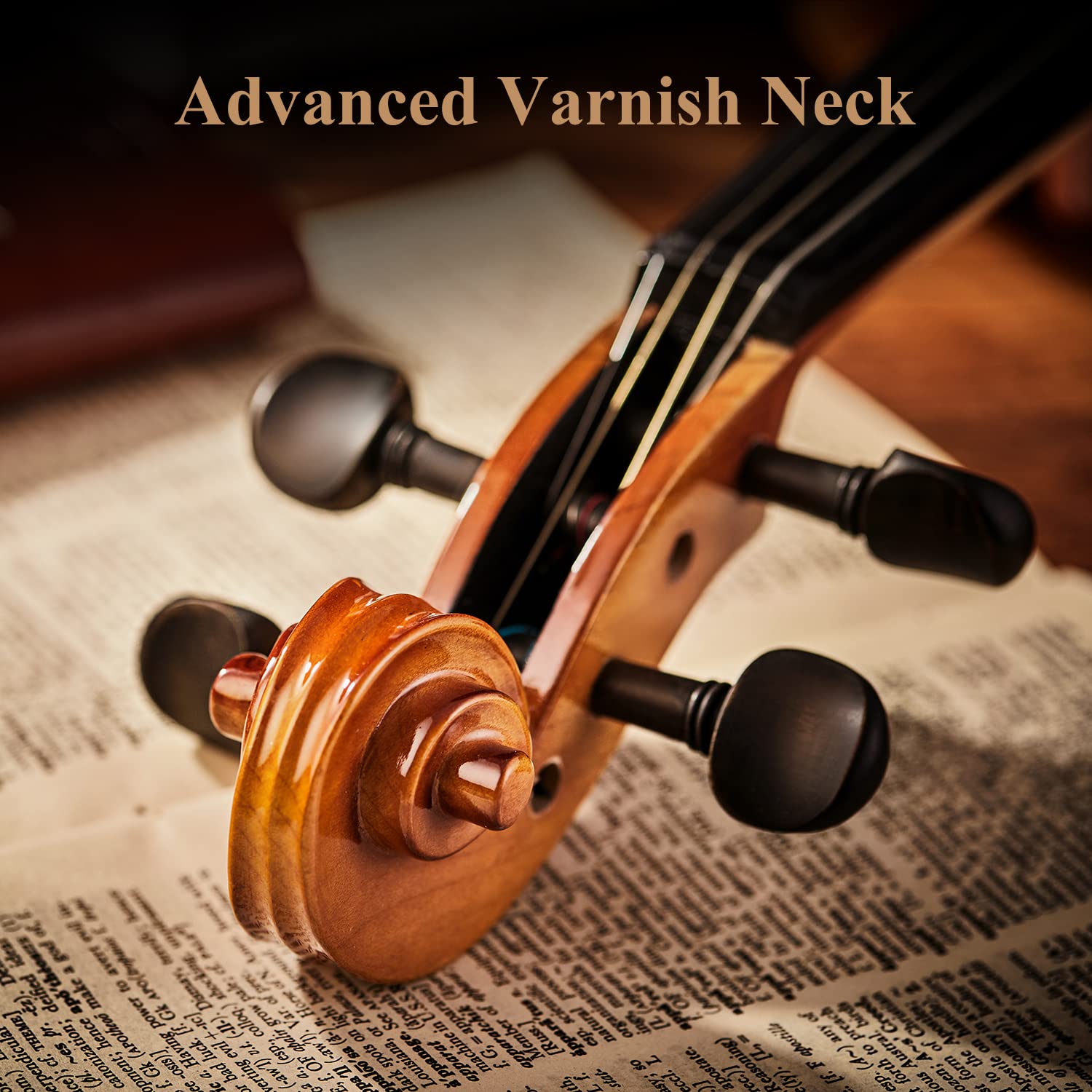 Eastar 3/4 Violin for Beginners, Violins Kit for Student, Fiddle with Hard Case, Rosin, Shoulder Rest, Bow, and Extra Strings (Imprinted Finger Guide on Fingerboard)