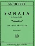 Sonata in A minor "Arpeggione" D. 821 (Rose) for Cello (IMC552)