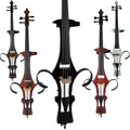 Aliyes Handmade Professional Solid Wood Electric Cello 4/4 Full Size Silent Electric Cello-Soul