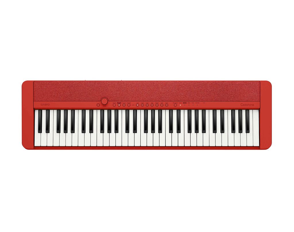 Casio CT-S1 Casiotone 61-Key Portable Keyboard - Black Bundle with Adjustable Stand, Bench, Headphones, Sustain Pedal, Instructional Book, Instructional DVD, and Austin Bazaar Polishing Cloth