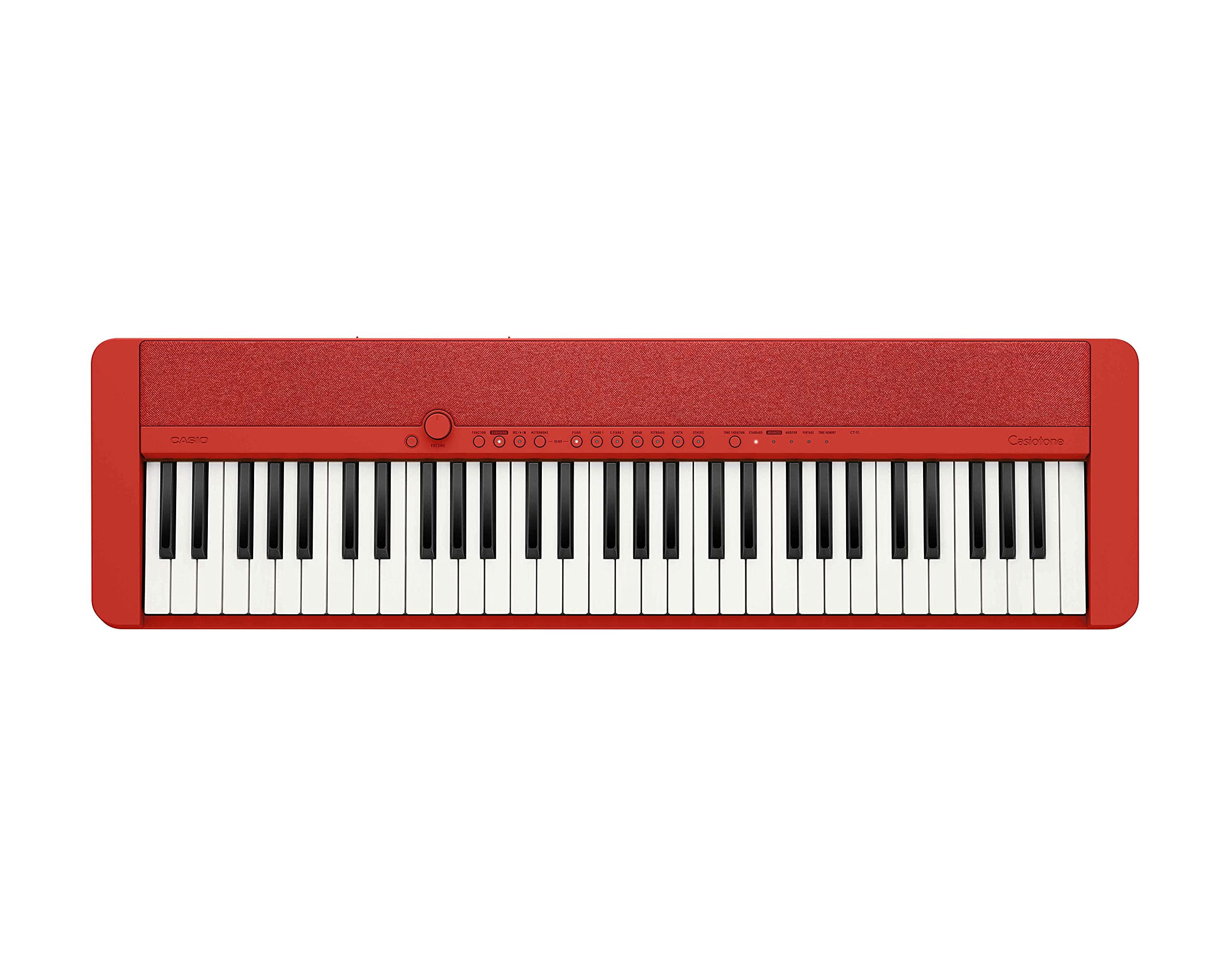Casio CT-S1 Casiotone 61-Key Portable Keyboard - Black Bundle with Adjustable Stand, Bench, Headphones, Sustain Pedal, Instructional Book, Instructional DVD, and Austin Bazaar Polishing Cloth