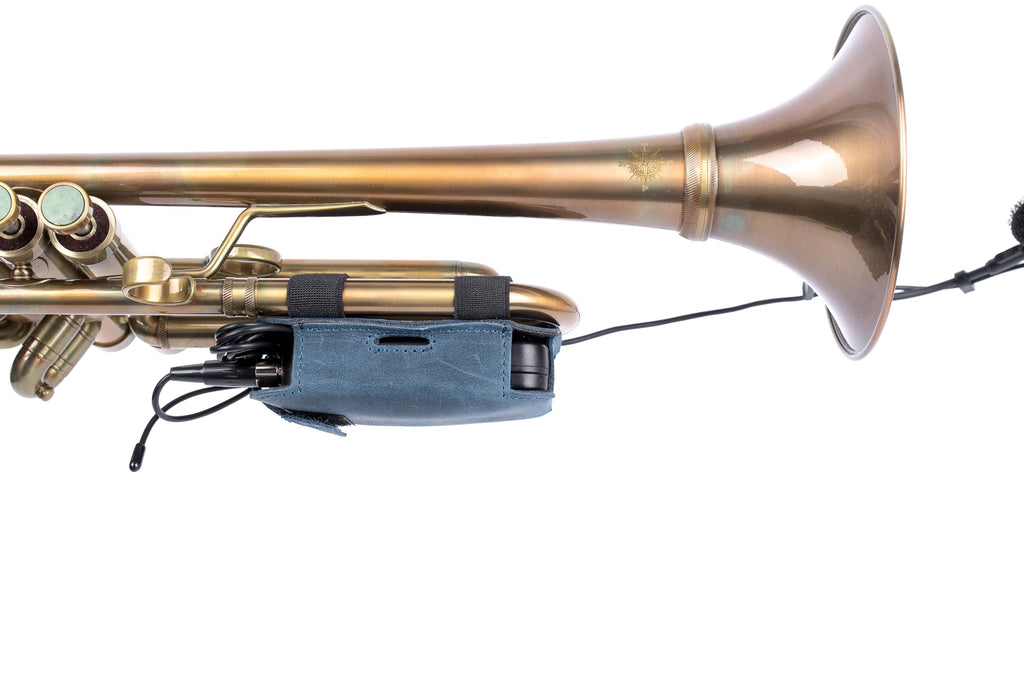 Trombone Mic Transmitter Pouch | Wireless Bodypack Holder for Stage, Studio & Live Performance