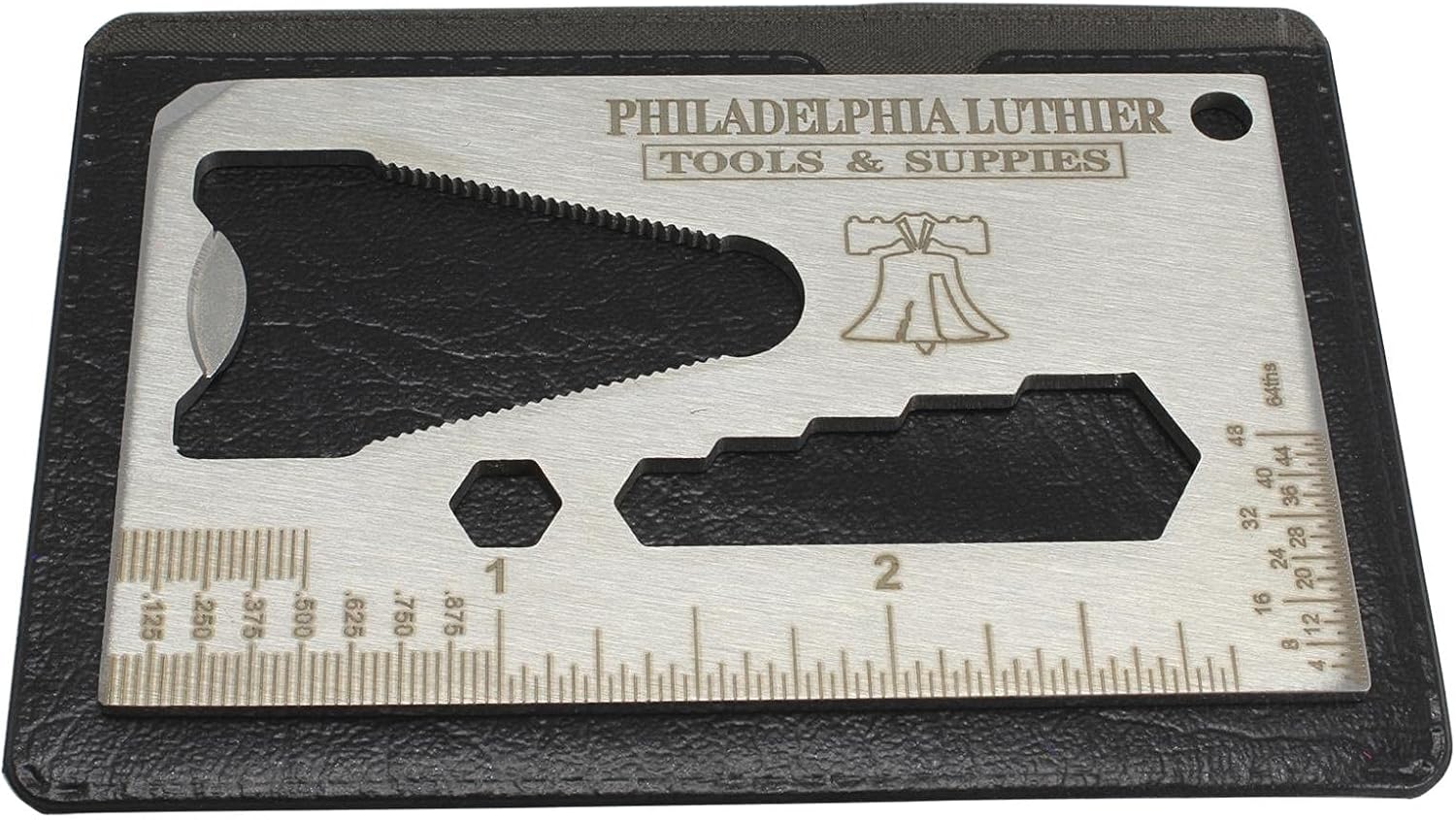 String Action Height Gauge - Guitar Pocket Multi Tool - multi spanner wrench, ruler, electric, acoustic, bass, uke